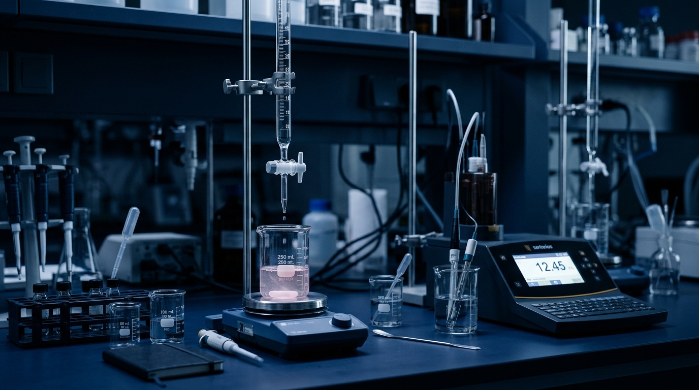 Precision laboratory instruments and glassware