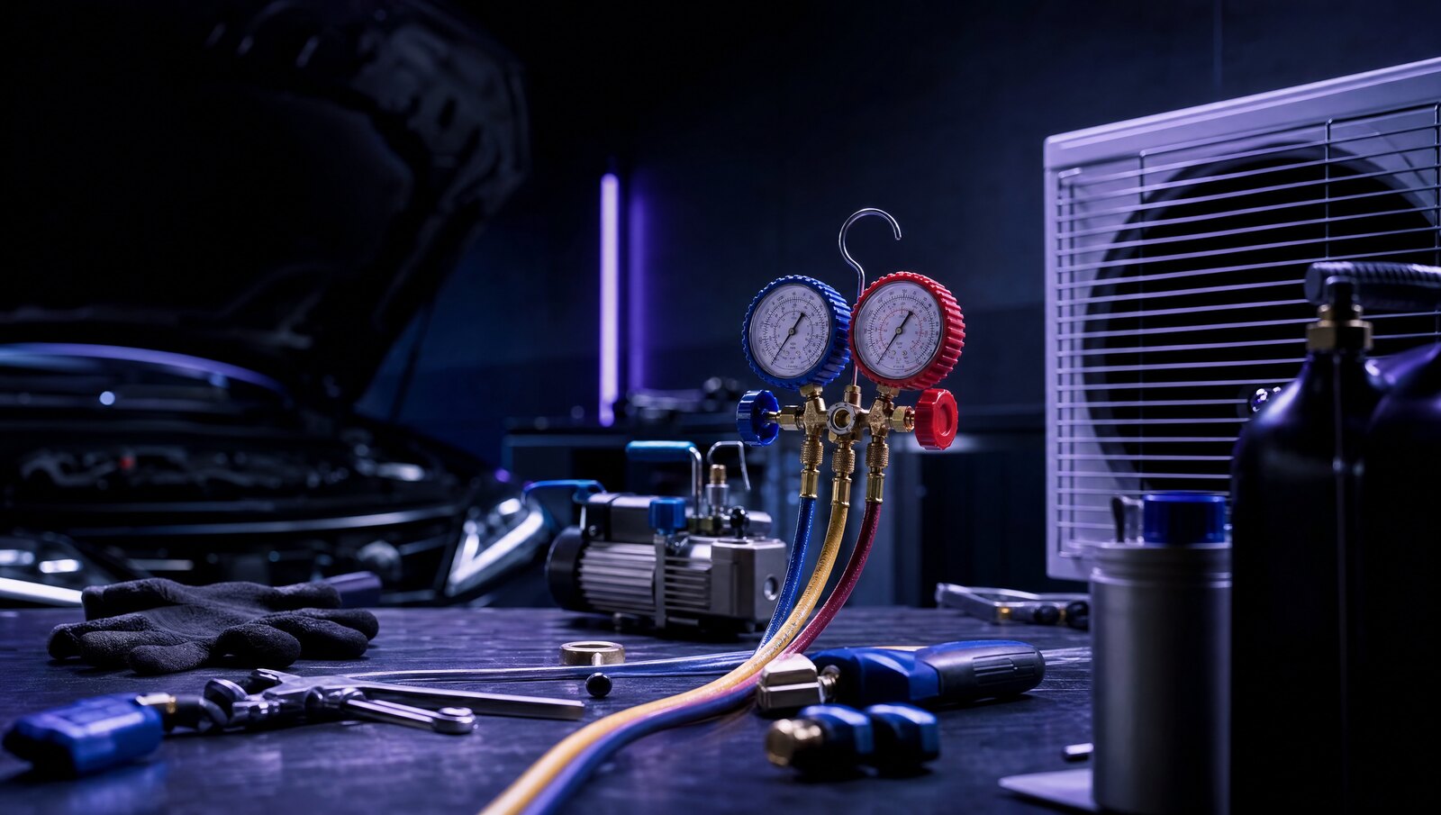 Automotive aftermarket and HVAC/R technical service environment